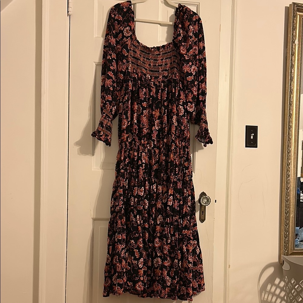 Sweet Escape free people floral maxi dress
